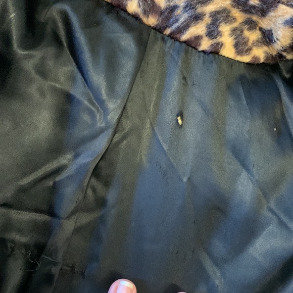 Vintage 1950s-60s leopard print coat - Picture 9 of 13